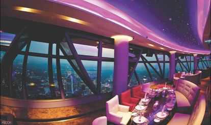 吉隆坡景点 - Atmosphere 360 旋转餐厅